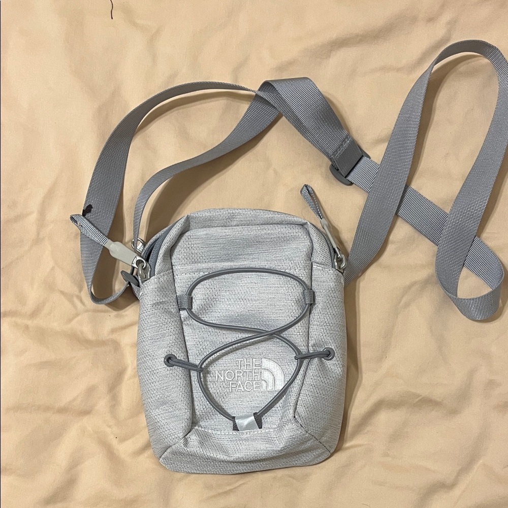 The North Face Light Gray Men's Belt/Crossbody Bag